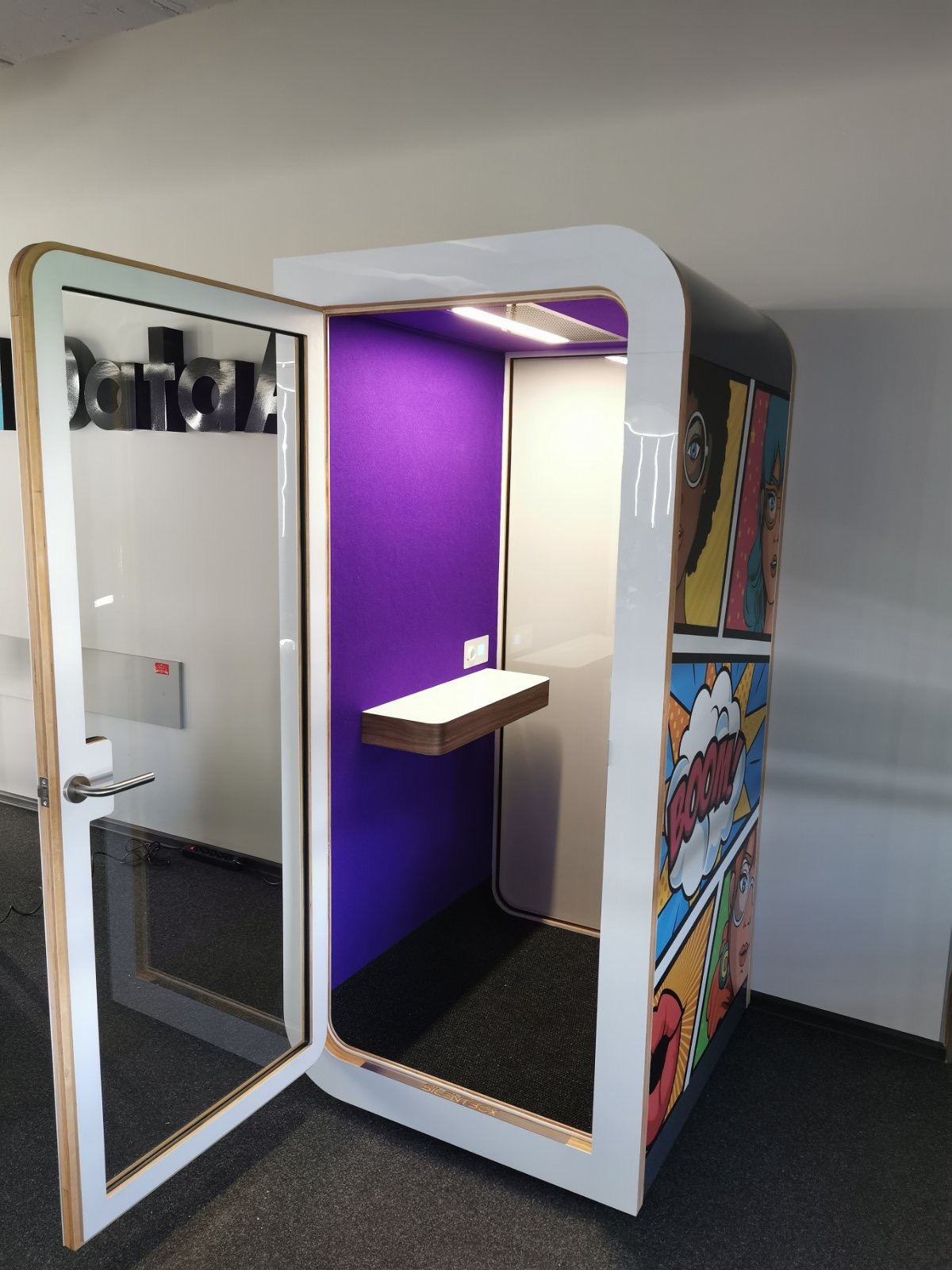 Videokonferenz-Kabine fürs Büro